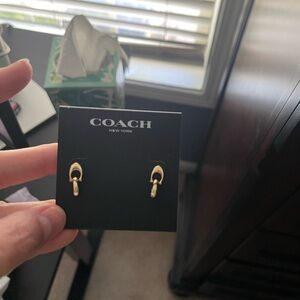 Coach earrings